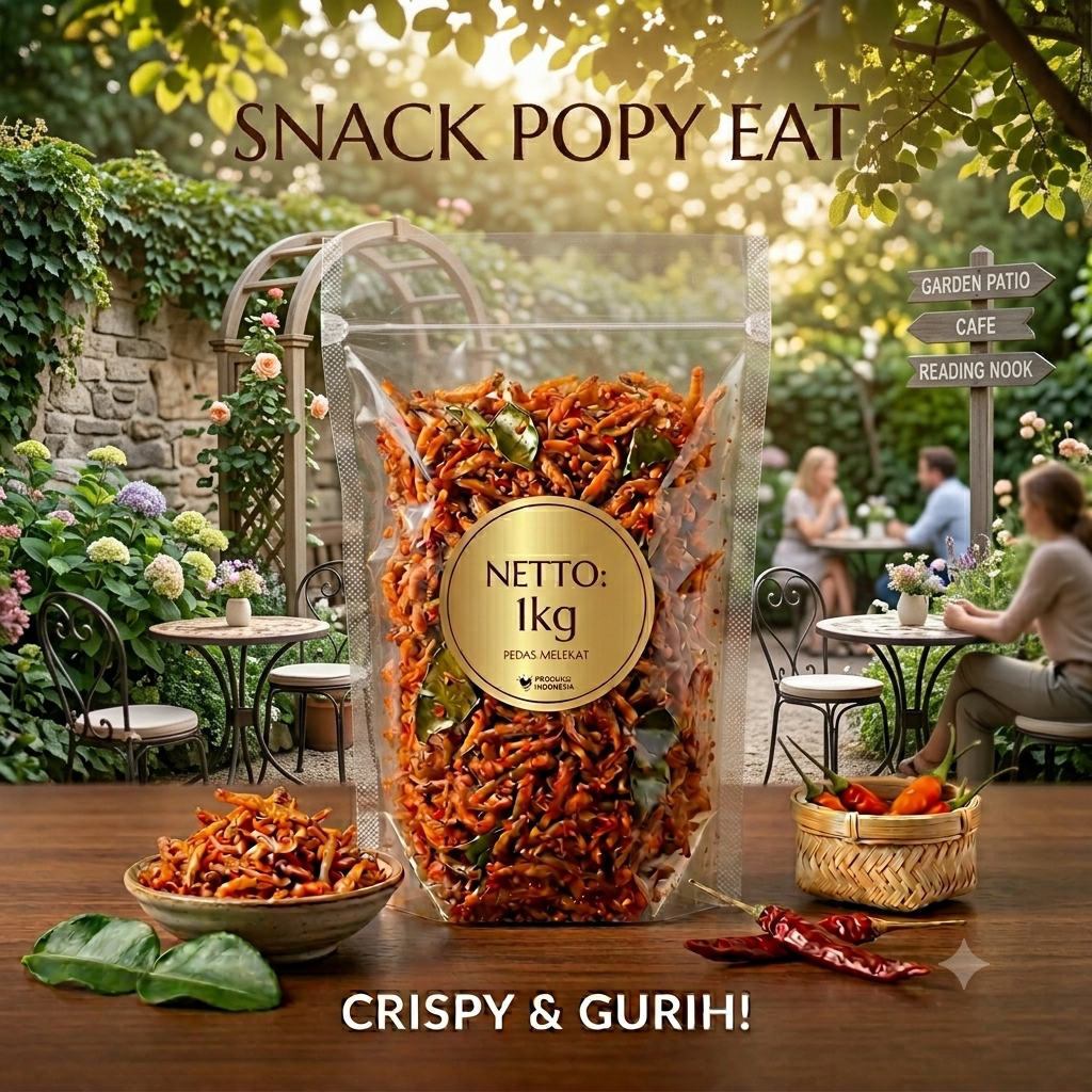 Usus Krispi Pedas Jeruk 1 kg